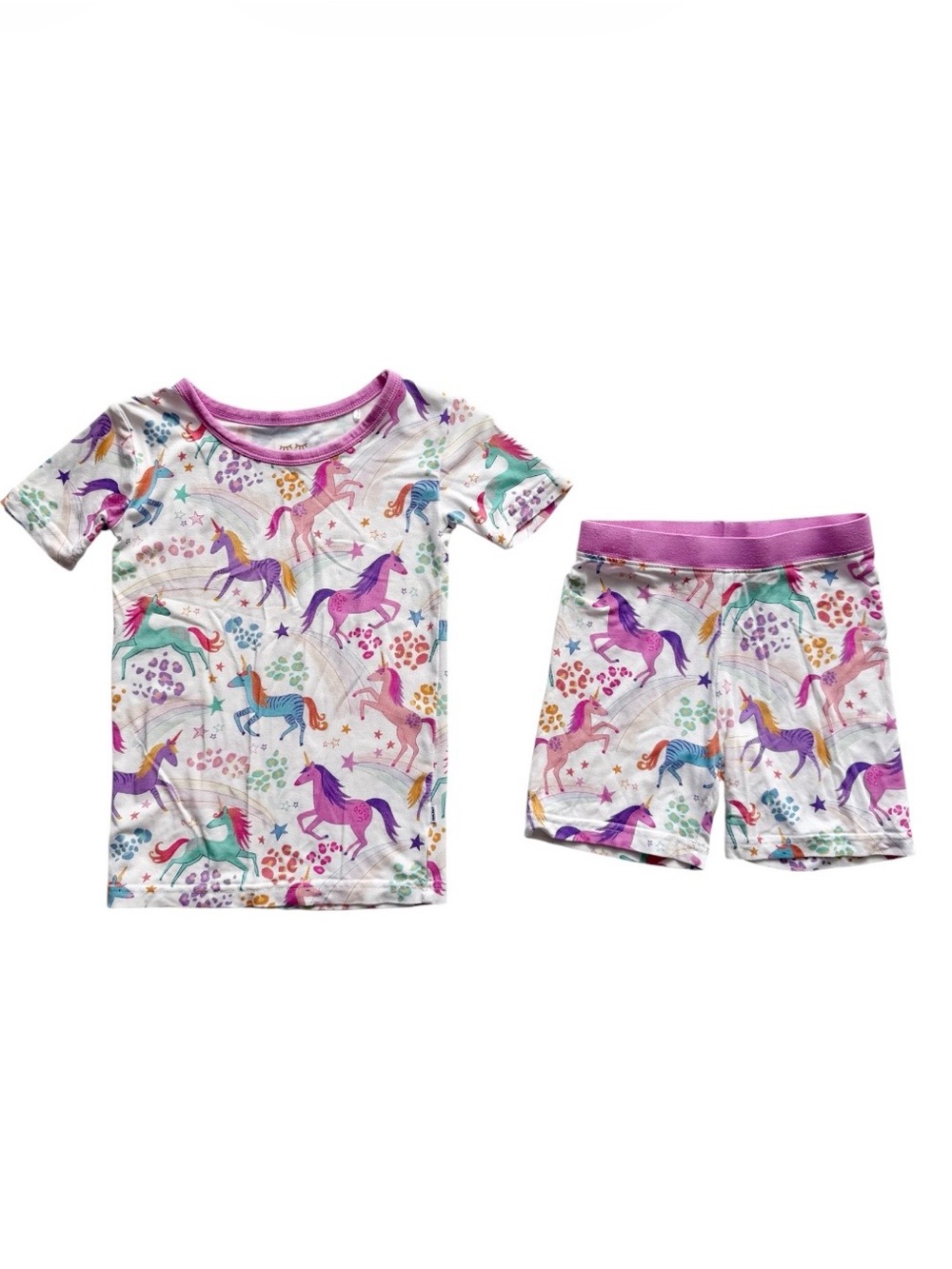 Little Sleepies Unicorn Magic Two-Piece Pajama Set 3T